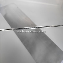 Tubo de microcanal de aluminio plano para intercambiador de calor